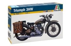 Italeri 7402S 1/9 Triumph 3WH Askeri Motosiklet Demonte Plastik Maketi