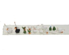 Preiser 14167 1/87 Ölçek enten, gänse und schwäne Figürleri