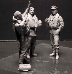MasterBox 3206 1/32 Ölçek, WW II Serisi, RAF Pilotları, Plastik Figür Kiti