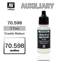 Vallejo 70598 17 ml. Crackle (Çatlak Oluşturma Sıvısı), Model Boyası