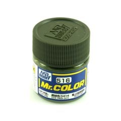 Gunze C516 10 ml. Dark Green 3414, Mr.Color Serisi Maket Boyası