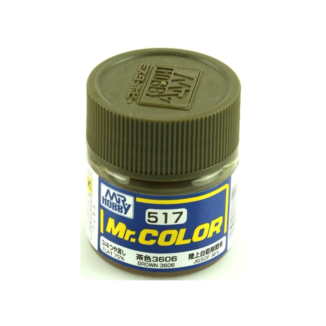 Gunze C517 10 ml. Brown 3606, Mr.Color Serisi Maket Boyası