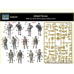 3594 1/35 ALLİED FORCES, WW II ERA, NORTH AFRİCA,