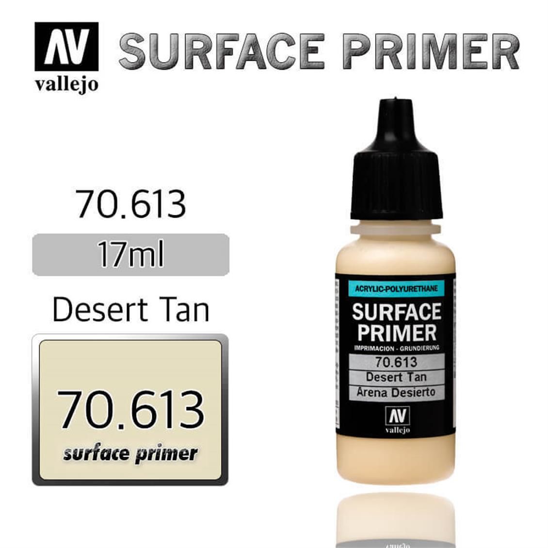 Vallejo 70613 17 ml. Desert Tan Base, Astar Model Boyası