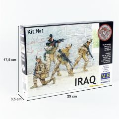 MasterBox 3575 1/35 Ölçek, Güncel Savaşlar Serisi, ABD Denizcileri Irakta, Plastik Figür Kiti