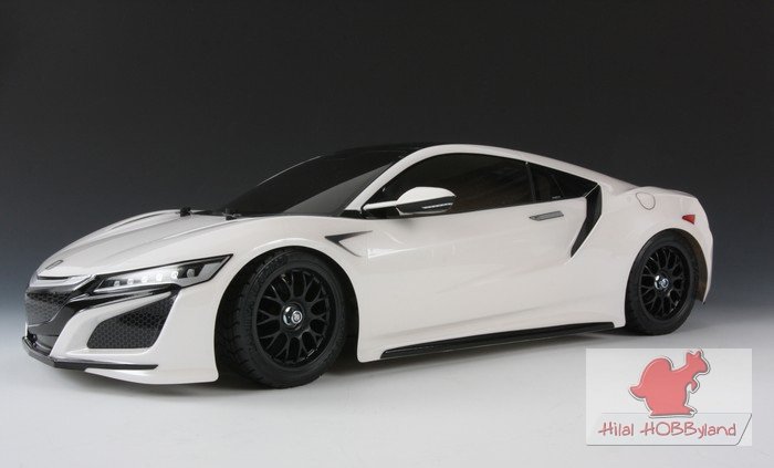 1/10 Tamiya Honda Acura NSX 190 mm Boyasız Şeffaf Kaporta