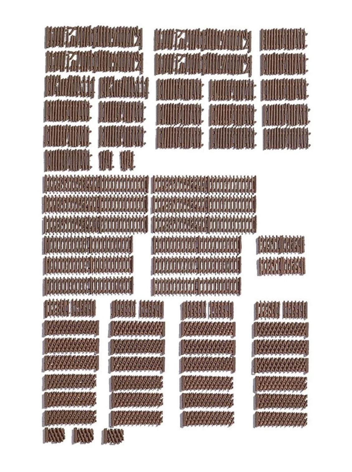 Noch 13095 1/87 Bahçe Çitleri Demonte Plastik Maketi