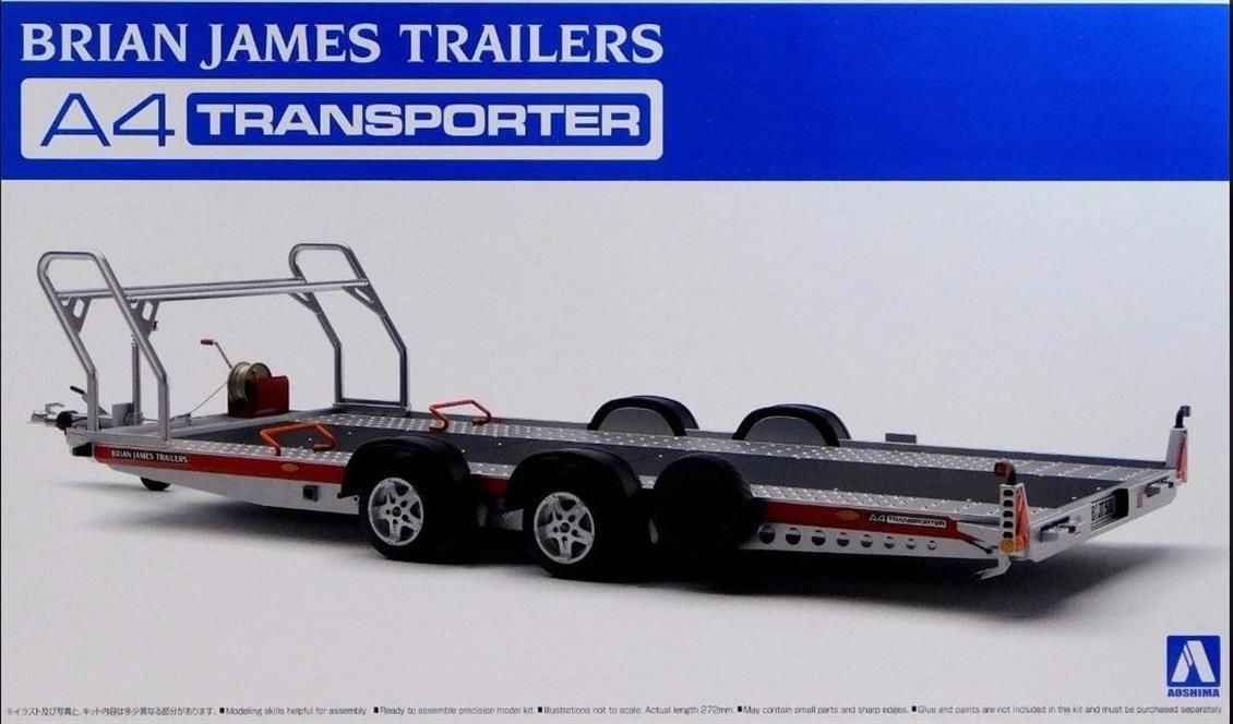 05260 1/24 BRIAN JAMES TRAILERS A4 TRANSPORTER