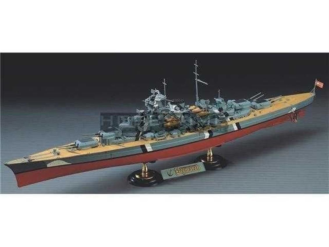 Academy 14109 1/350 Bismarck (1453) Savaş Gemisi Demonte Plastik Maketi
