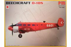 PM Model 306 1/72 Beechcraft D-18S Yolcu-Yük Uçağı Demonte Plastik Maketi