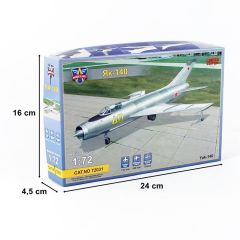 Modelsvit MSVIT72031 1/72 Yak 140 Prototype Savaş Uçağı Plastik Model Kiti