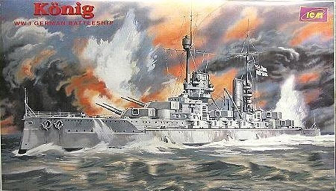 S001 KÖNİG, WWI GERMAN BATTLESHİP