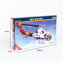 Mistercraft B001 1/72 AH-1G (Artic Cobra) Helikopter Demonte Plastik Maketi