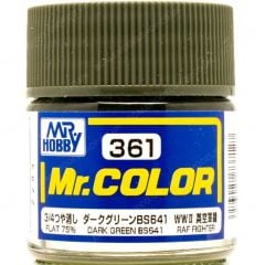 Gunze C361 10 ml. Dark Green BS641, Mr.Color Serisi Maket Boyası