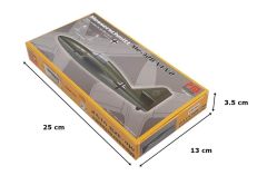 PM Model 223 1/72 Me-328 V1/V2 Savaş Uçağı Demonte Plastik Maketi