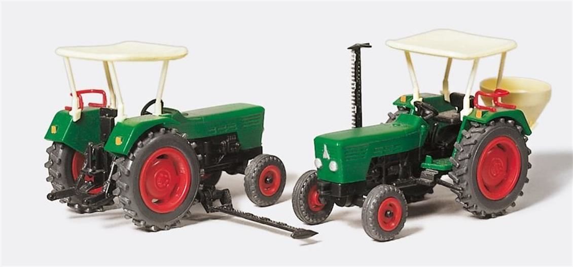 Preiser 17920 1/87 Ölçek deutz d 6206 traktör - 2 adet Figürleri