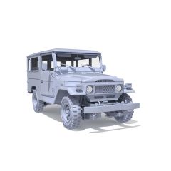 AK Interactive 35001 1/35 Ölçek FJ43 Harttop SUV, Askeri Araç Plastik Model Kiti
