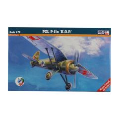 Mistercraft B008 1/72 1/72 PZL P-11C K.O.P. Savaş Uçağı Demonte Plastik Maketi
