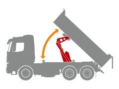 Tamiya Electric Actuator Set For 1/14 Scale Tipper Truck