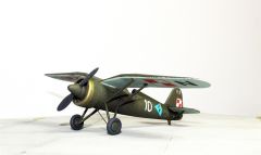 Mistercraft B010 1/72 1/72 PZL P-11C Pilot Eğitim Alayı Savaş Uçağı Demonte Plastik Maketi