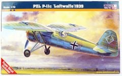Mistercraft B010 1/72 1/72 PZL P-11C Pilot Eğitim Alayı Savaş Uçağı Demonte Plastik Maketi