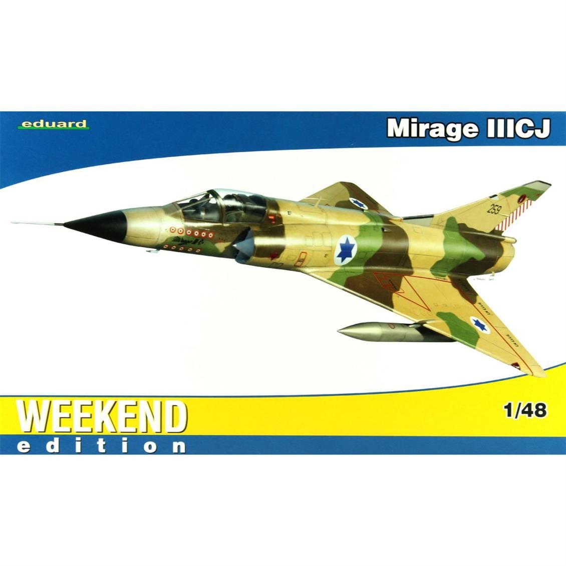 EDUARD 1/48 8494 MIRAGE III CJ UÇAK MAKETİ