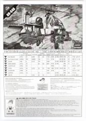 Academy 12262 1/48 AH-64A Apache Helikopter Demonte Plastik Maketi
