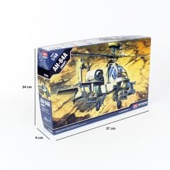 Academy 12262 1/48 AH-64A Apache Helikopter Demonte Plastik Maketi