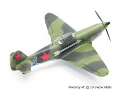 Mistercraft B017 1/72 Yakovlev Yak-1b Savaş Uçağı Demonte Plastik Maketi
