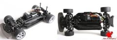 TAMIYA 1/10 Mercedes-AMG GT3 TT-02 Chassis - Kit (Demonte)