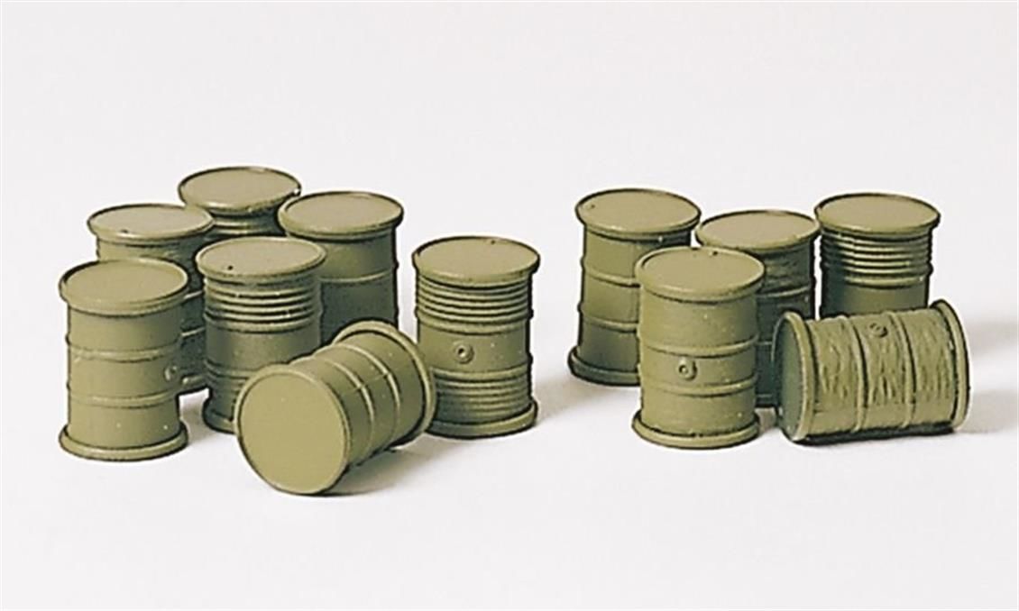 18351 1/87 METAL VARİL FİGÜRLERİ (HAKİ RENKTE)