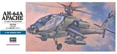 Hasegawa D6 00436 1/72 Ölçek AH-64A Apache Helikopter Plastik Model Kiti