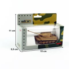 Herpa 746427 1/87 Ölçek Tiger Tank, Sergilemeye Hazır Model Araç