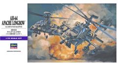 Hasegawa E6 00536 1/72 Ölçek AH-64 Apache Longbow Helikopter Plastik Model Kiti