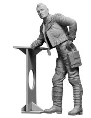 MasterBox 24034 1/24 Ölçek, Spaceport Serisi, Bölüm 2, Plastik Figür Kiti