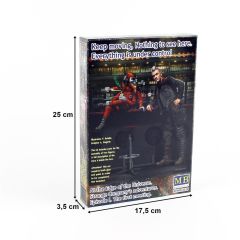 MasterBox 24034 1/24 Ölçek, Spaceport Serisi, Bölüm 2, Plastik Figür Kiti