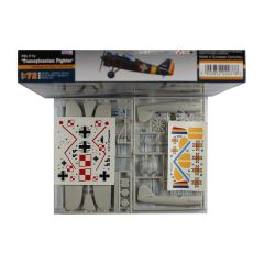 Mistercraft B037 1/72 PZL P-7 (Transilvanya Savaşçısı) Savaş Uçağı Demonte Plastik Maketi