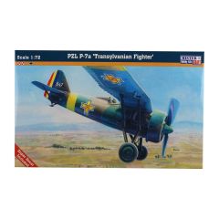 Mistercraft B037 1/72 PZL P-7 (Transilvanya Savaşçısı) Savaş Uçağı Demonte Plastik Maketi