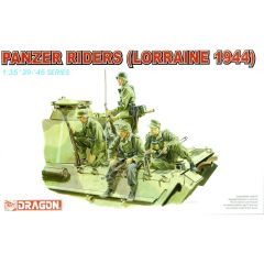 Dragon 6156 1/35 Panzer Riders Figür Maket Seti (Lorraine 1944)