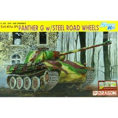 Dragon 6370 1/35 Sd.Kfz.171 Panther G Tank Maketi w/Steel Road Wheels