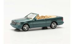 Herpa 430999 1/87 Ölçek MB 320CE-24 Cabrio, Yeşil, Sergilemeye Hazır Model Araç