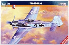 Mistercraft C001 1/72 Fw-190A-4 Savaş Uçağı Demonte Plastik Maketi