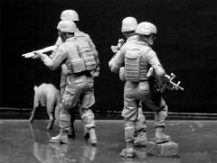 MasterBox 35154 1/35 Ölçek, Güncel Savaşlar Serisi, Amerikan Piyade, Plastik Figür Kiti