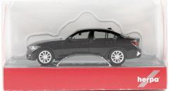Herpa 430791-003 1/87 Ölçek BMW 3, Siyah, Sergilemeye Hazır Model Araç