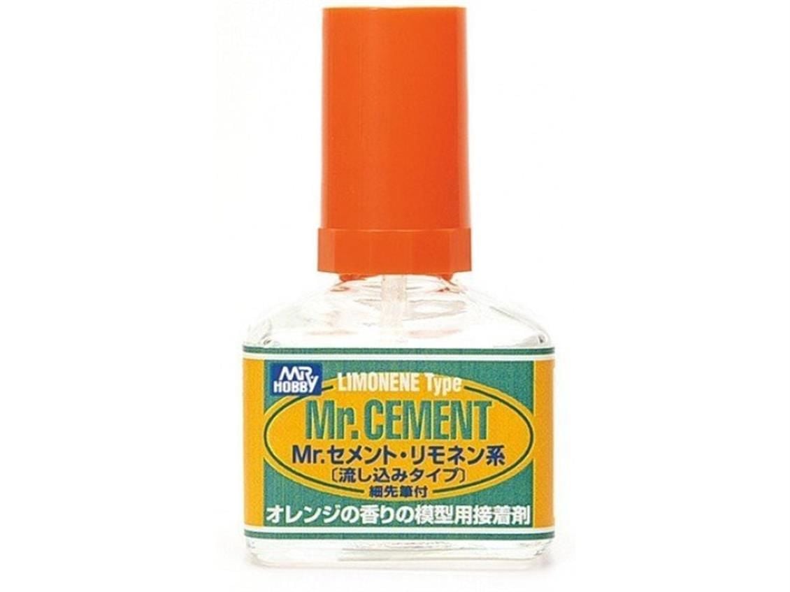 Gunze MC130 40 ml. Mr.Cement, Limon Kokulu, İnceltilmiş Plastik Yapıştırıcısı