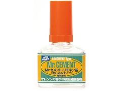 Gunze MC130 40 ml. Mr.Cement, Limon Kokulu, İnceltilmiş Plastik Yapıştırıcısı