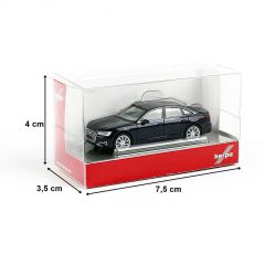 Herpa 430630-003 1/87 Ölçek Audi A6, Bej, Sergilemeye Hazır Model Araç