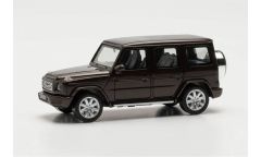 Herpa 430623-004 1/87 Ölçek MB G-Modell, Cip, Siyah, Sergilemeye Hazır Model Araç