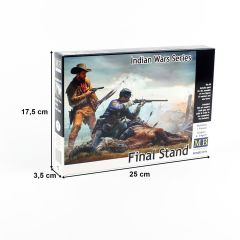 MasterBox 35191 1/35 Ölçek, Hint Savaşı Serisi, Son Sahne, Plastik Figür Kiti