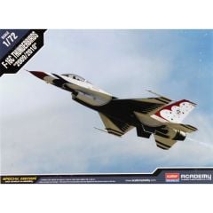 Academy 12429 1/72 F-16C Thunderbirds Savaş Uçağı Demonte Plastik Maketi